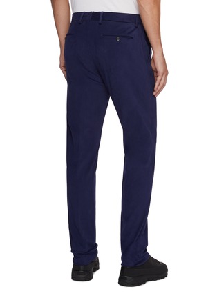 Back View - Click To Enlarge - ZEGNA - Winter Chino Flat Front Pants