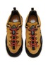 Detail View - Click To Enlarge - FLOWER MOUNTAIN - Back Country Man Suede Textile Men's Sneakers