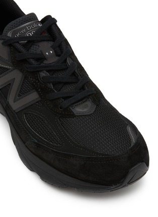 Detail View - Click To Enlarge - NEW BALANCE - Made in USA 990V6 Suede Low Top Sneakers