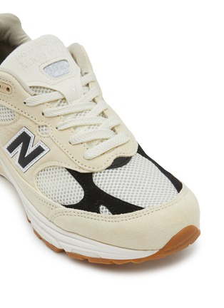 Detail View - Click To Enlarge - NEW BALANCE - X Teddy Santis Made in USA 993 Suede Low Top Sneakers