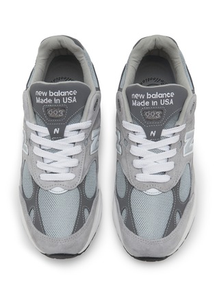 Detail View - Click To Enlarge - NEW BALANCE - Made in USA 993 Suede Low Top Sneakers