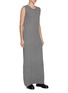 Detail View - Click To Enlarge - LE17SEPTEMBRE - Twisted Front Knit Maxi Dress