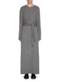 Main View - Click To Enlarge - LE17SEPTEMBRE - Twisted Front Knit Maxi Dress