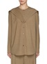 Main View - Click To Enlarge - LE17SEPTEMBRE - Removable Muffler Round Neck Shirt