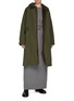 Figure View - Click To Enlarge - LE17SEPTEMBRE - Two Way Long Hunting Coat