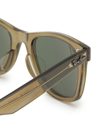 Detail View - Click To Enlarge - RAY-BAN - Wayfarer Acetate Sqaure Sunglasses