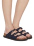 Figure View - Click To Enlarge - BIRKENSTOCK 1774 - Florida Milky Slides