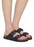 Figure View - Click To Enlarge - BIRKENSTOCK 1774 - Arizona Milky Slides