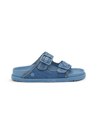 Main View - Click To Enlarge - BIRKENSTOCK 1774 - Arizona Washed Denim Sandals