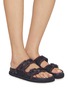 Figure View - Click To Enlarge - BIRKENSTOCK 1774 - Arizona Washed Denim Sandals