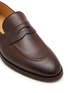 Detail View - Click To Enlarge - BRUNELLO CUCINELLI - Semi Polished Leather Penny Loafers