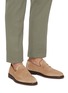 Figure View - Click To Enlarge - BRUNELLO CUCINELLI - Semi Polished Suede Penny Loafers