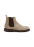 Main View - Click To Enlarge - BRUNELLO CUCINELLI - Camoscio Scrivente Suede Chelsea Ankle Boots