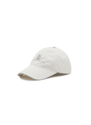 Main View - Click To Enlarge - BRUNELLO CUCINELLI - Logo Embroidery Baseball Cap