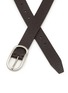 Detail View - Click To Enlarge - BRUNELLO CUCINELLI - Oval Frame Buckle leather Belt