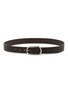 Main View - Click To Enlarge - BRUNELLO CUCINELLI - Oval Frame Buckle leather Belt