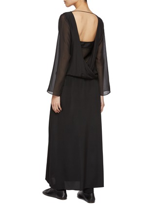 Back View - Click To Enlarge - RUOHAN - Ikeq Maxi Dress