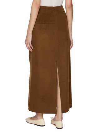 Back View - Click To Enlarge - RUOHAN - Jan Wool Maxi Skirt