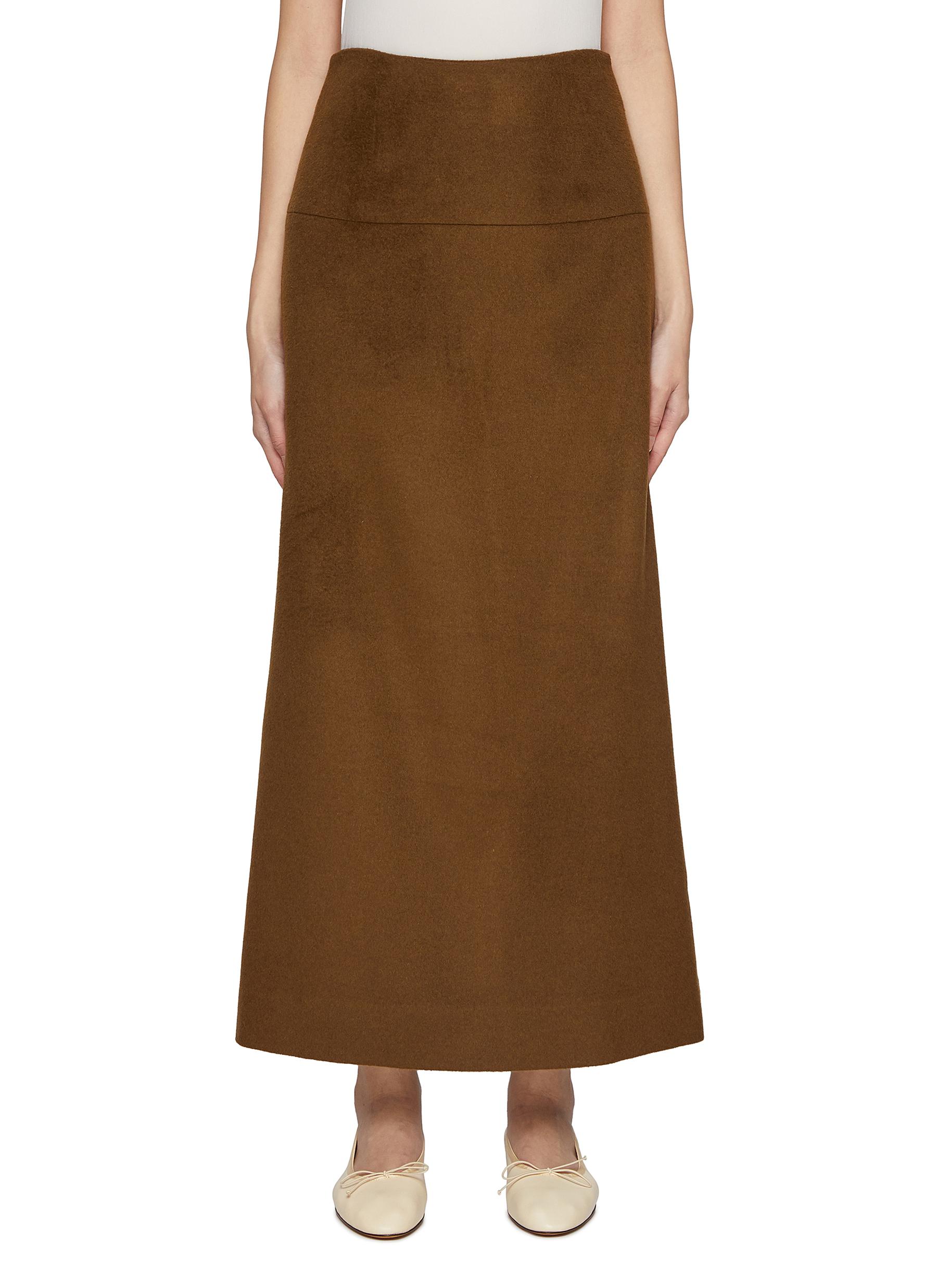 Jan Wool Maxi Skirt - Image 1