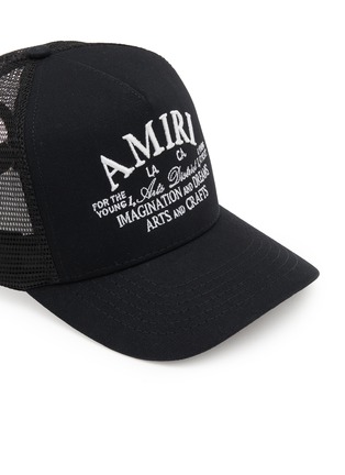 Detail View - Click To Enlarge - AMIRI - Arts District Trucker Cotton Hat