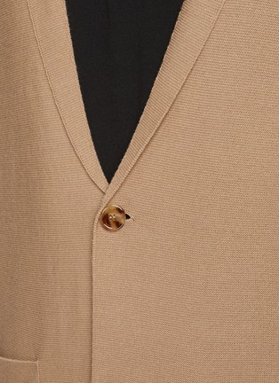  - LARDINI - Notch Lapel Wool Silk Cashmere Knit Blazer