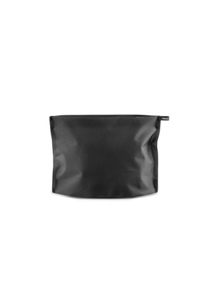 Back View - Click To Enlarge - MATADOR - FlatPak™ Zipper Toiletry Case — Charcoal