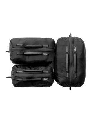 Back View - Click To Enlarge - MATADOR - Gear Cube Set of 3 — Black