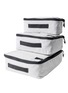 Main View - Click To Enlarge - MATADOR - Packing Cube Set of 3 — Arctic White