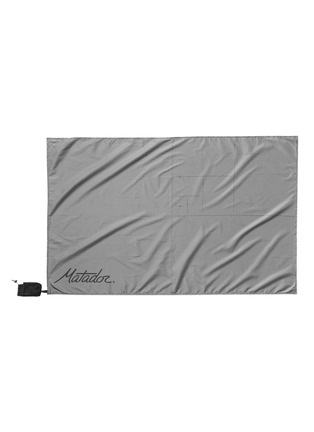 Detail View - Click To Enlarge - MATADOR - Mini Pocket Blanket™ — Arctic White