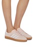 Figure View - Click To Enlarge - ADIDAS - Gazelle Low Top Lace Up Sneakers