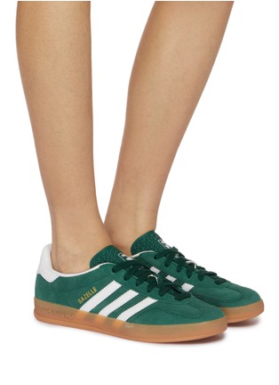 Figure View - Click To Enlarge - ADIDAS - Gazelle Indoor Low Top Women's Sneakers