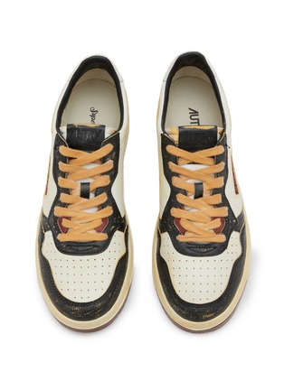 Detail View - Click To Enlarge - AUTRY - Super Vintage Low Top Leather Men's Sneakers