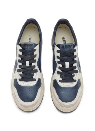 Detail View - Click To Enlarge - AUTRY - Super Vintage Low Top Leather Men's Sneakers