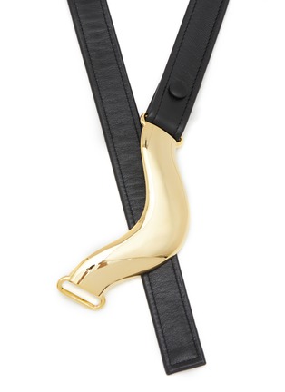 Detail View - Click To Enlarge - DÉHANCHE - Brancusi Leather Belt