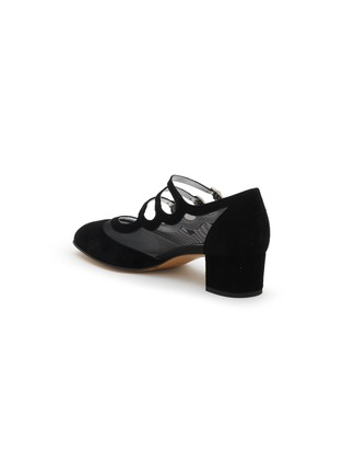  - CAREL - Knight 40 Suede Mesh Mary Jane Pumps