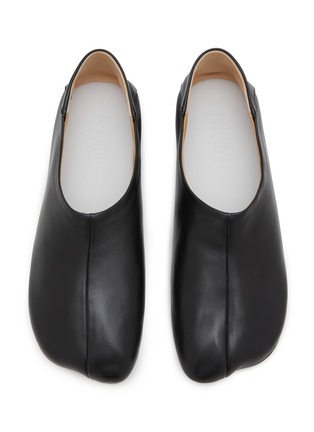 Detail View - Click To Enlarge - MM6 MAISON MARGIELA - Leather Ballet Flats