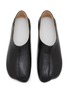 Detail View - Click To Enlarge - MM6 MAISON MARGIELA - Leather Ballet Flats