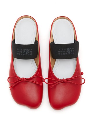 Detail View - Click To Enlarge - MM6 MAISON MARGIELA - Anatomic Slip-on Ballerinas Flats