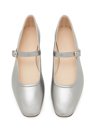 Detail View - Click To Enlarge - LE MONDE BERYL - Leather Mary Jane Flats