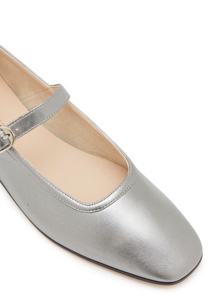 Detail View - Click To Enlarge - LE MONDE BERYL - Leather Mary Jane Flats