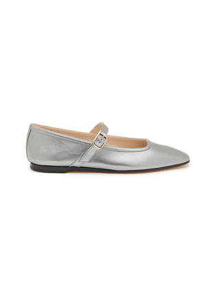 Main View - Click To Enlarge - LE MONDE BERYL - Leather Mary Jane Flats