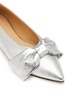 Detail View - Click To Enlarge - DEAR FRANCES - Flat Bow Patent Leather Flats