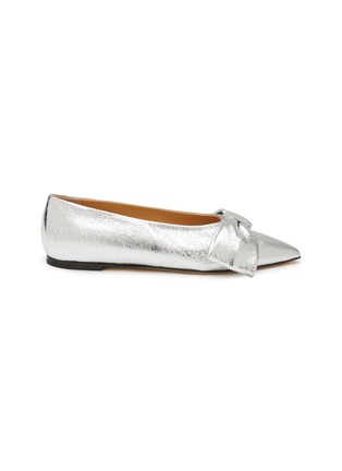 Main View - Click To Enlarge - DEAR FRANCES - Flat Bow Patent Leather Flats