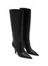 Detail View - Click To Enlarge - ALEXANDERWANG - Diablo 90 Leather Boots