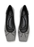 Detail View - Click To Enlarge - ALEXANDERWANG - Billie Satin Ballerina Flats