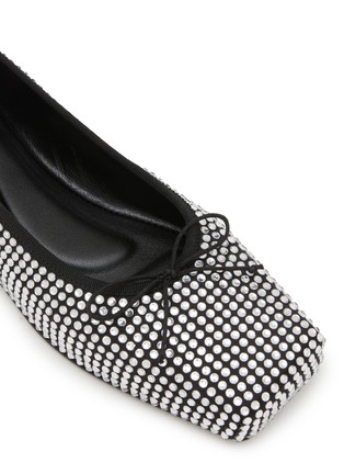 Detail View - Click To Enlarge - ALEXANDERWANG - Billie Satin Ballerina Flats