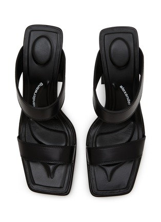 Detail View - Click To Enlarge - ALEXANDERWANG - Mila 85 Leather Sandals