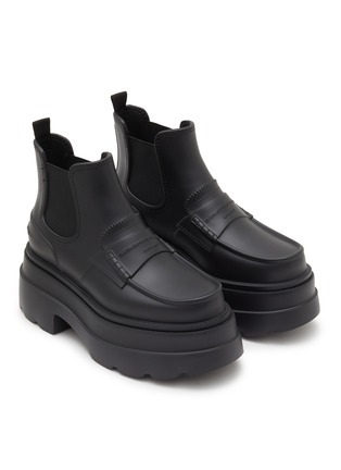 Detail View - Click To Enlarge - ALEXANDERWANG - Carter Ankle Platform Rubber Rain Boots