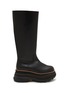 Main View - Click To Enlarge - SACAI - Platform Leather Tall Boots