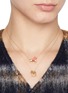 Figure View - Click To Enlarge - ALIITA - Roller Enamel 9K Gold Necklace